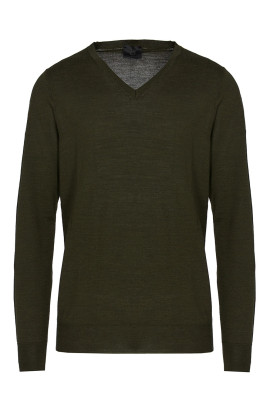 Cavallera Toscana Jaquard CT V-neck Sweater Cavallera Toscana Jaquard CT V-neck Sweater