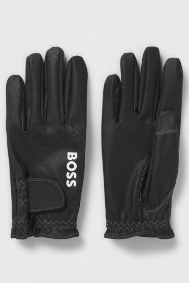 BOSS Equestrian Queens Unisex Handschoenen | Zwart