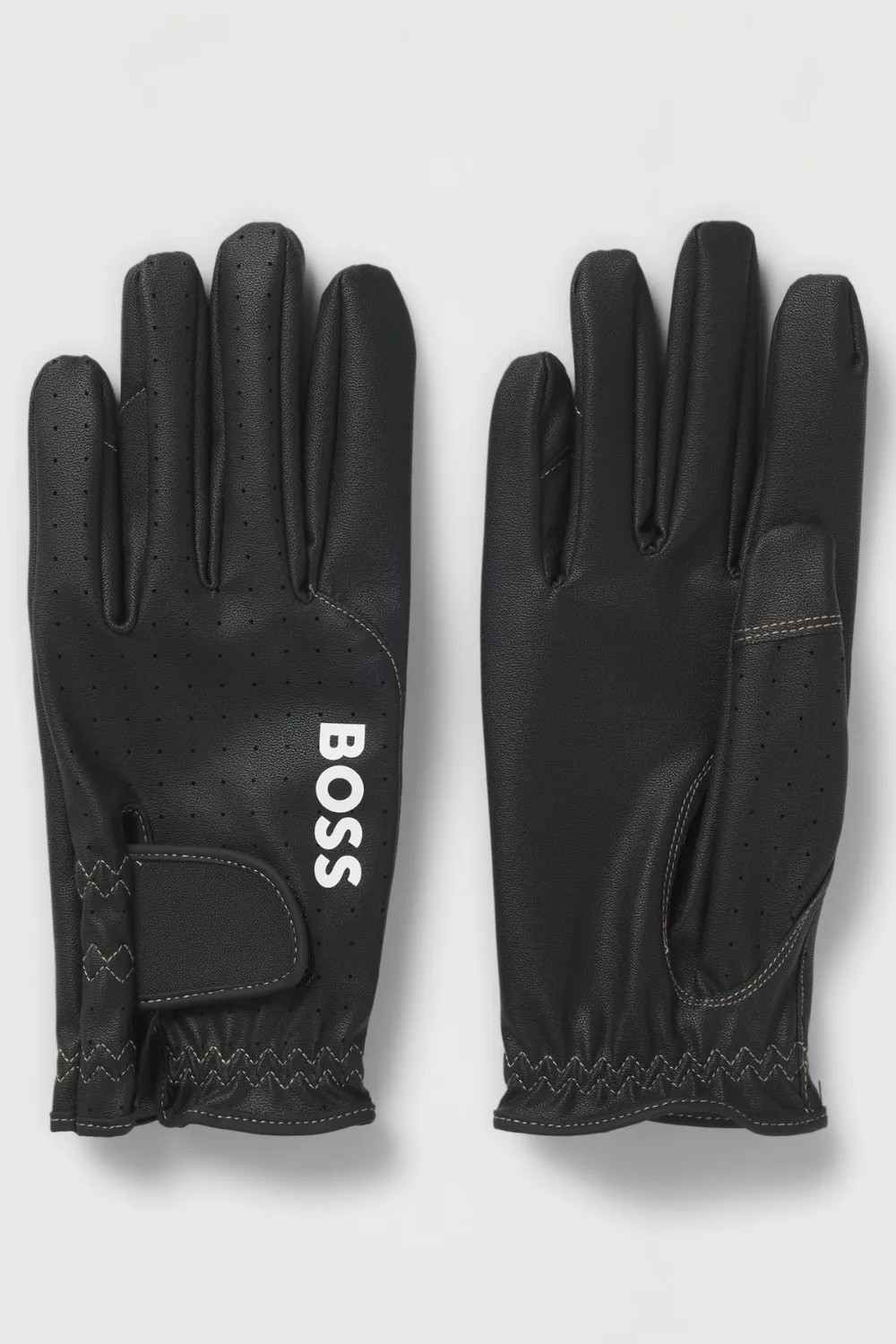 BOSS Equestrian Queens Unisex Handschoenen | Zwart