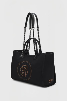 BOSS Equestrian Charleen Shopper Bag | Black