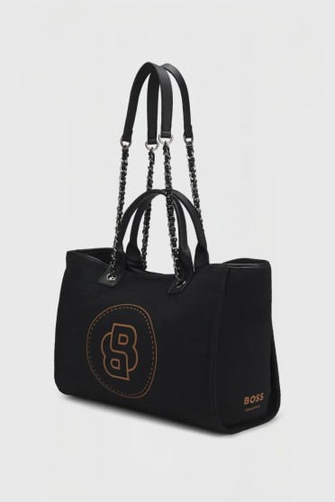 BOSS Equestrian Charleen Shopper Bag | Black