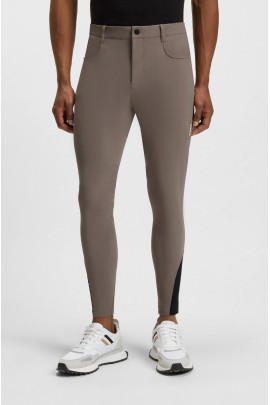 BOSS Equestrian James Men's Riding Breeches Knee Grip | Dark Pumice