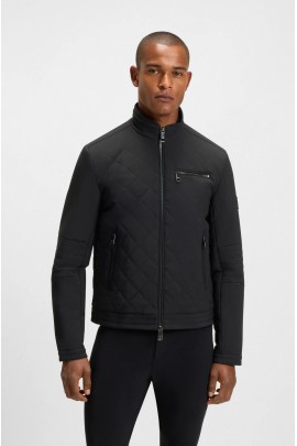 BOSS Equestrian Rian Men's Puffer Jacket | Black