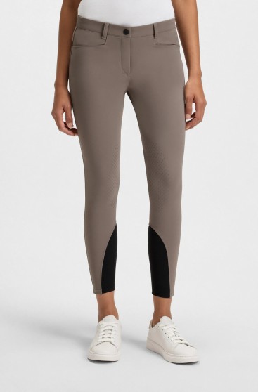 BOSS Equestrian Hazel Women's Riding Breeches Knee Grip | Dark Pumice BOSS Equestrian Hazel Women's Riding Breeches Knee Grip | Dark Pumice