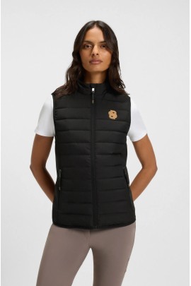 BOSS Equestrian Livian Dames Bodywarmer | Zwart BOSS Equestrian Livian Dames Bodywarmer | Zwart