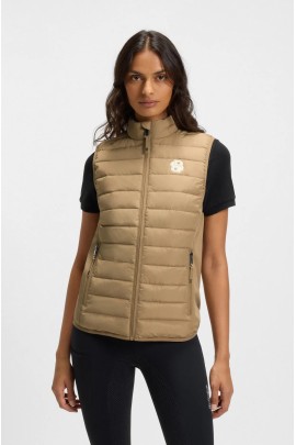 BOSS Equestrian Livian Women's Puffer Vest | Camel