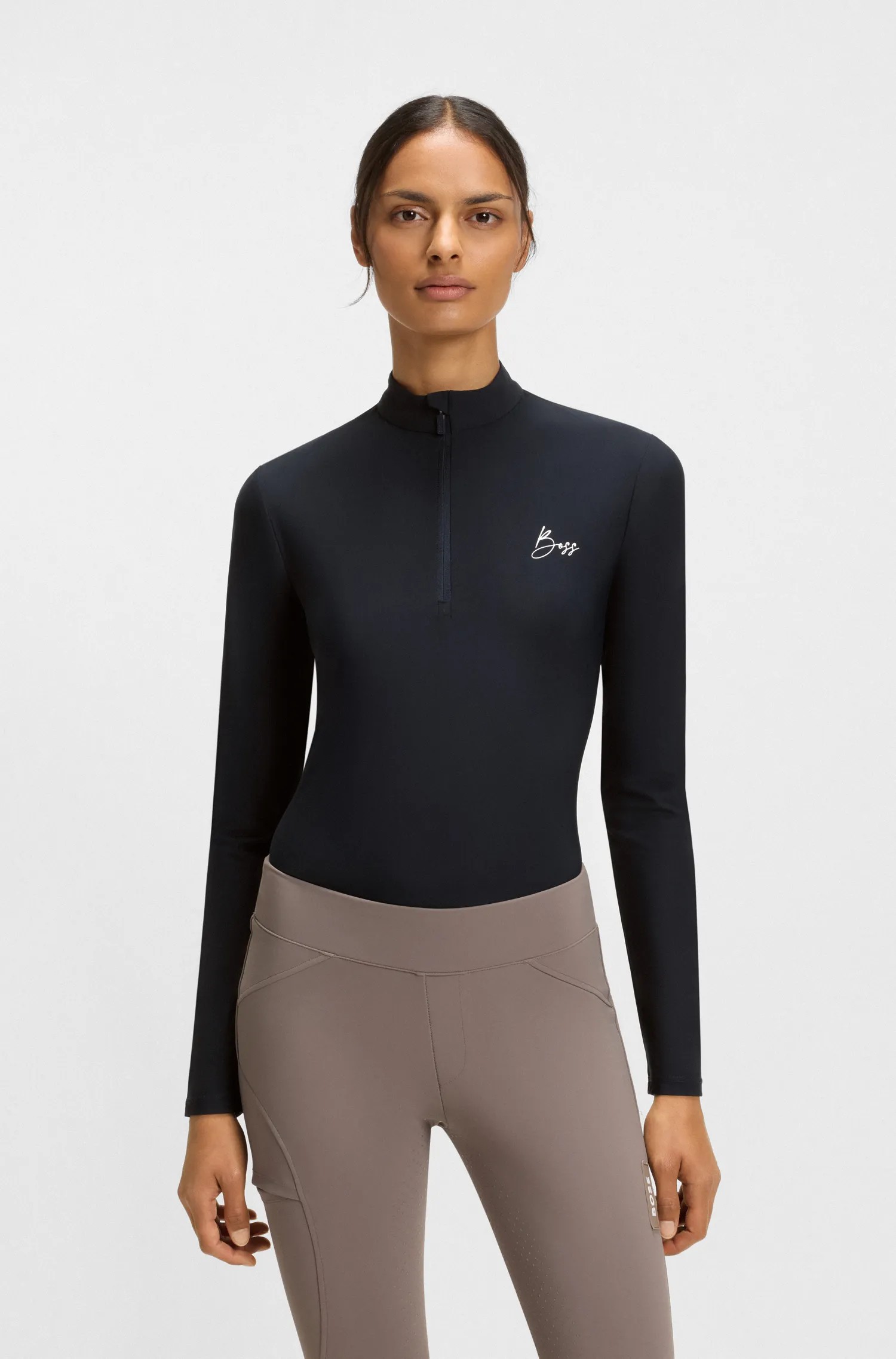 BOSS Equestrian Ruby Dames Trainingsshirt | Sky Captain
