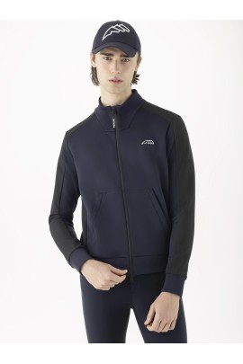 Equiline Eqcelfa Tech Men's Cardigan | Navy