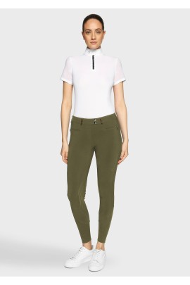 Samshield Adele Women's Riding Breeches Knee Grip | Kaki