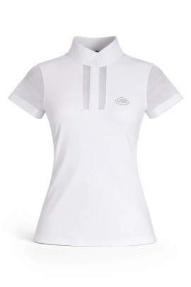 Equiline Eqgili Girls Competition Shirt | White