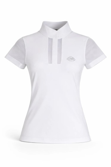 Equiline Eqgili Meisjes Wedstrijdshirt | Wit Equiline Eqgili Meisjes Wedstrijdshirt | Wit