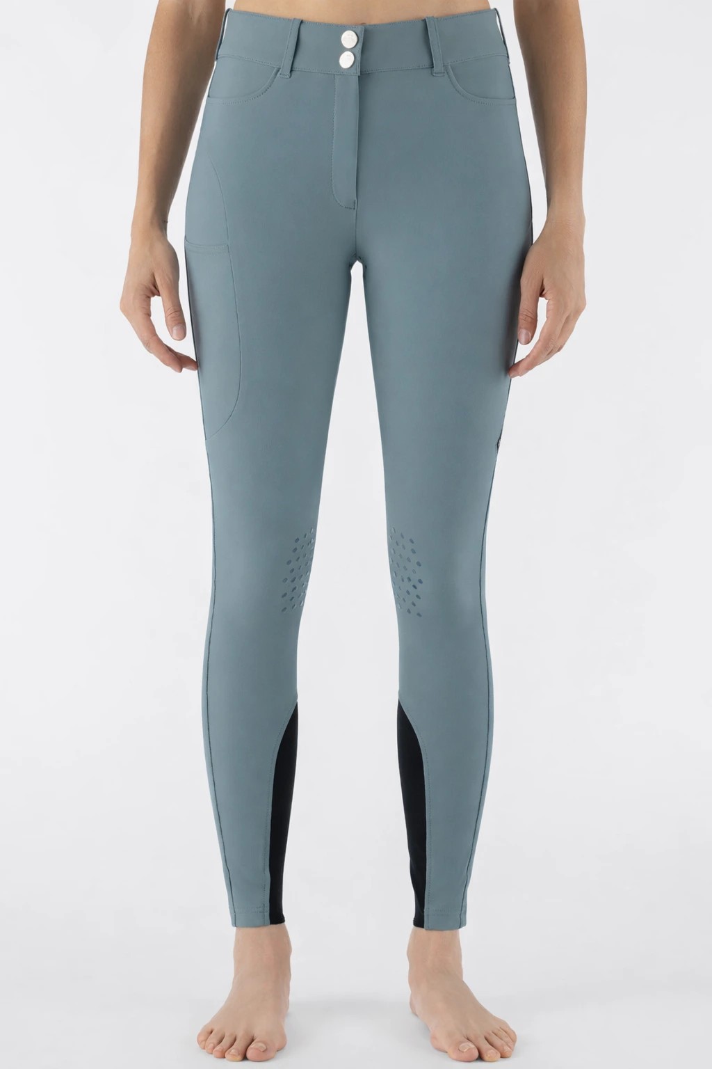 Equiline Qcusmak Dames Rijbroek Telefoon Pocket Knie Grip | Forest Green Equiline Qcusmak Dames Rijbroek Telefoon Pocket Knie Grip | Forest Green