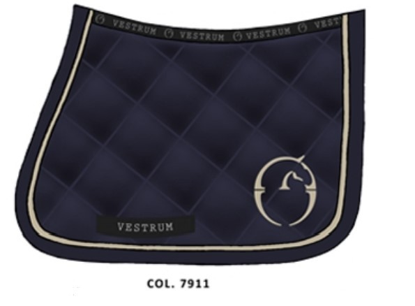Vestrum Set Zadeldekje & Oornetje Spingen Navy Blauw/Beige | Shop Nu Vestrum Set Zadeldekje & Oornetje Spingen Navy Blauw/Beige | Shop Nu