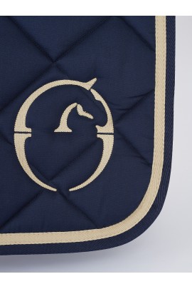 Vestrum Set Saddle Pad & Earnet Jumping Navy Blue/Beige | Shop Now Vestrum Set Saddle Pad & Earnet Jumping Navy Blue/Beige | Shop Now