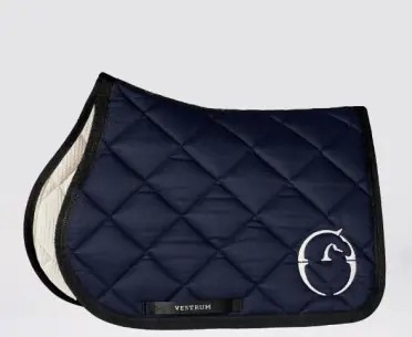 Vestrum Set Saddle Pad & Earnet Jumping Navy/Black | Shop Set Vestrum Set Saddle Pad & Earnet Jumping Navy/Black | Shop Set