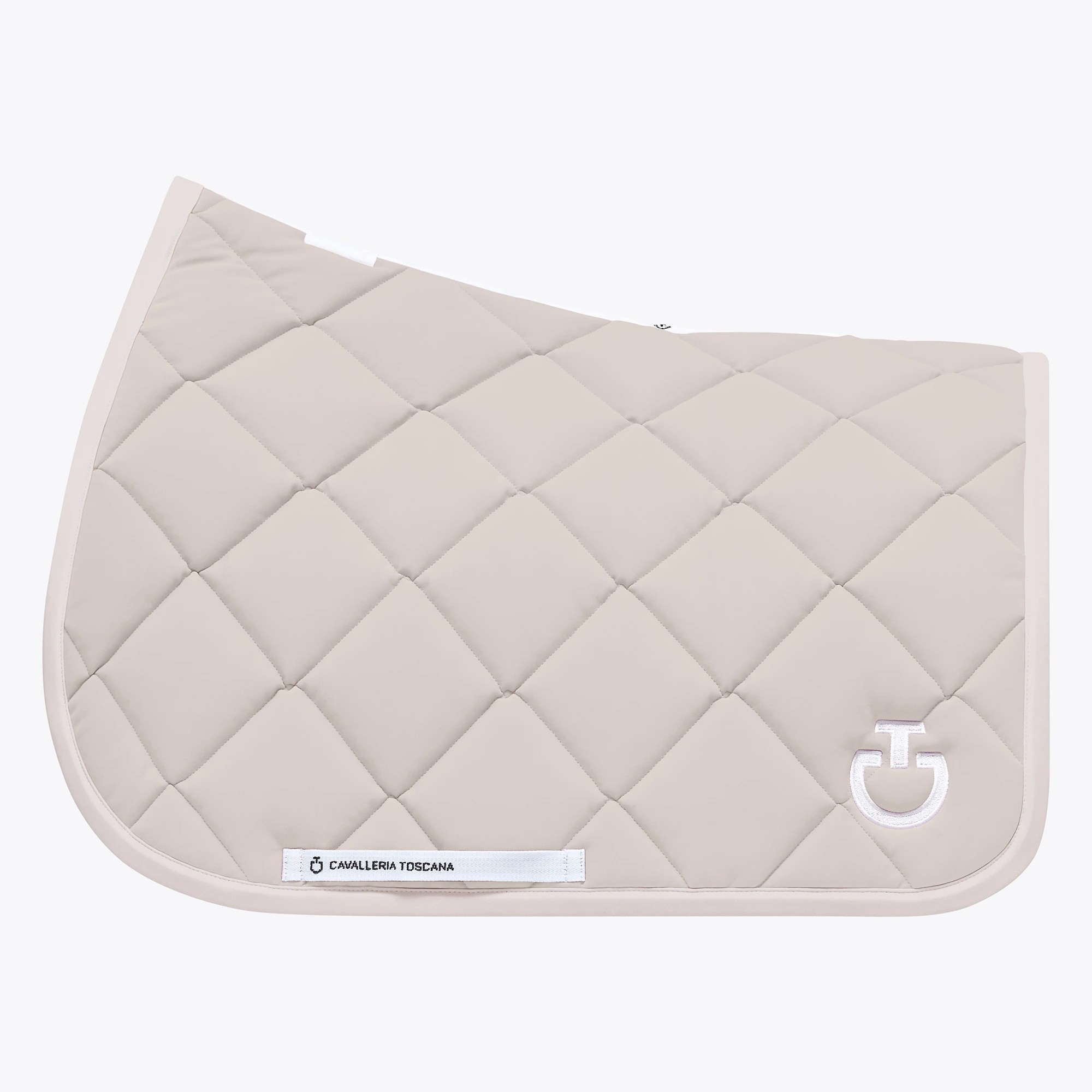 Cavalleria Toscana Diamond Quilted Jersey Saddle Pad Jumping | Brich Cavalleria Toscana Diamond Quilted Jersey Saddle Pad Jumping | Brich