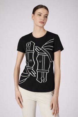 Vestrum Marbella Dames T-Shirt | Zwart