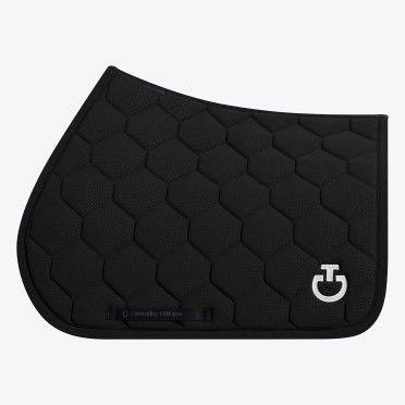Cavalleria Toscana Quilted Micro Zadeldekje Springen | Zwart Cavalleria Toscana Quilted Micro Zadeldekje Springen | Zwart