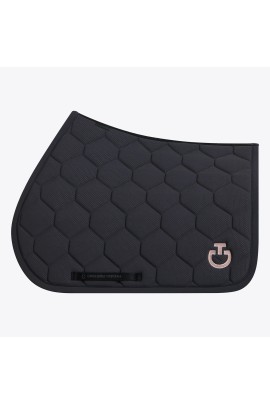 Cavalleria Toscana Quilted Micro Zadeldekje Springen | Charcoal - Violet Ice