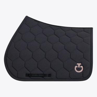 Cavalleria Toscana Quilted Micro Zadeldekje Springen | Charcoal - Violet Ice Cavalleria Toscana Quilted Micro Zadeldekje Springen | Charcoal - Violet Ice