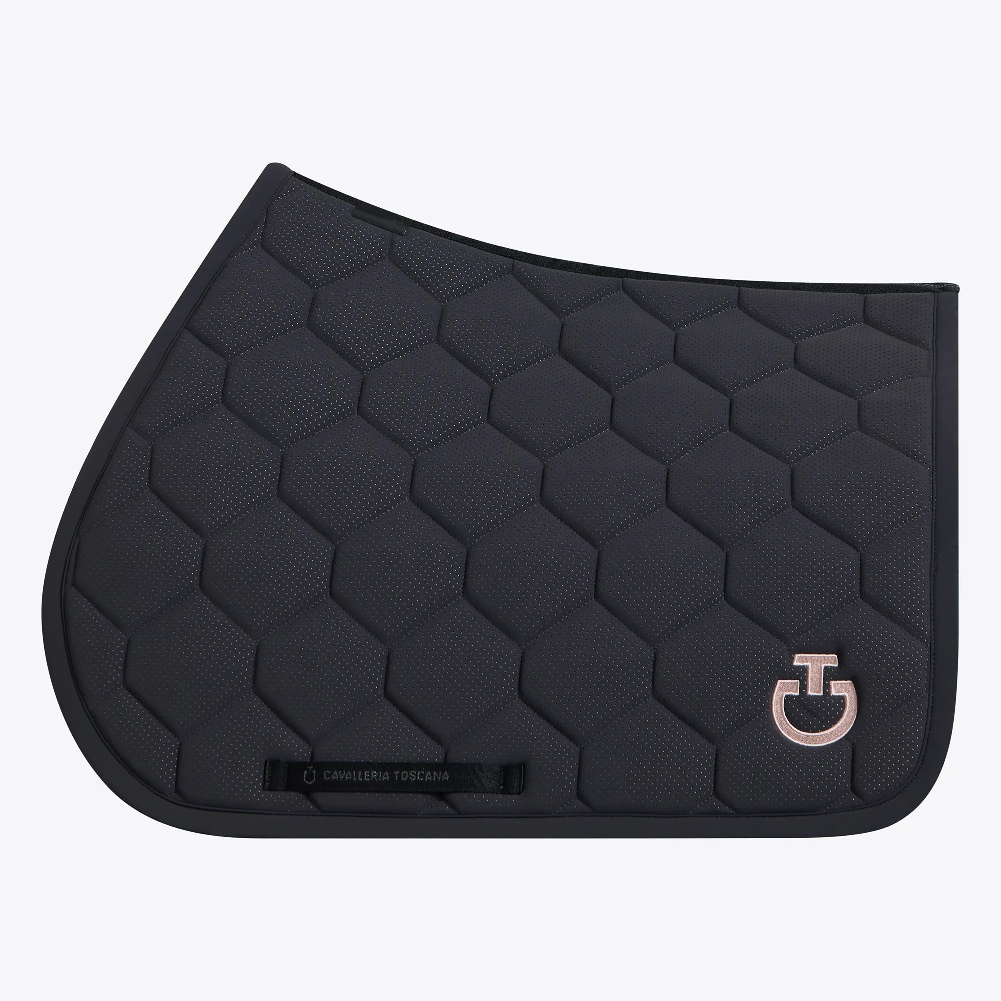 Cavalleria Toscana Quilted Micro Zadeldekje Springen | Charcoal - Violet Ice Cavalleria Toscana Quilted Micro Zadeldekje Springen | Charcoal - Violet Ice