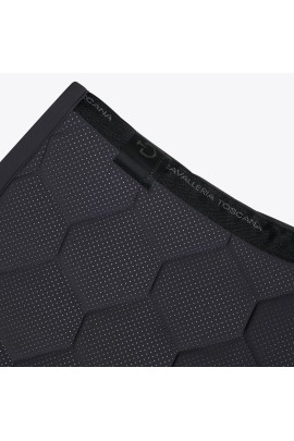 Cavalleria Toscana Saddle Pad Charcoal | Breathable & Modern Cavalleria Toscana Saddle Pad Charcoal | Breathable & Modern