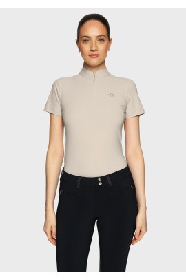 Samshield Bella Crystal Ferna Dames Trainingsshirt | Beige