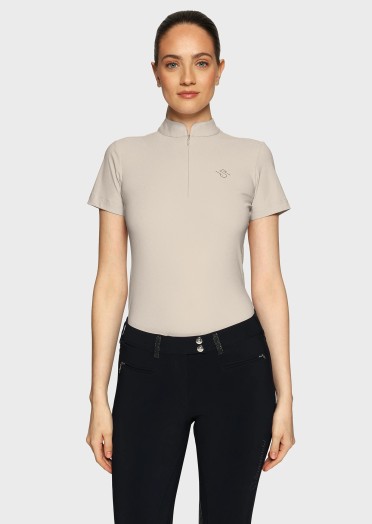 Samshield Bella Crystal Ferna Dames Trainingsshirt | Beige Samshield Bella Crystal Ferna Dames Trainingsshirt | Beige