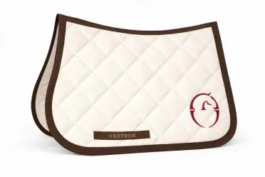Vestrum Set Los Angeles Saddle Pad & Earnet Jumping Ivory/Rood | Shop Now Vestrum Set Los Angeles Saddle Pad & Earnet Jumping Ivory/Rood | Shop Now