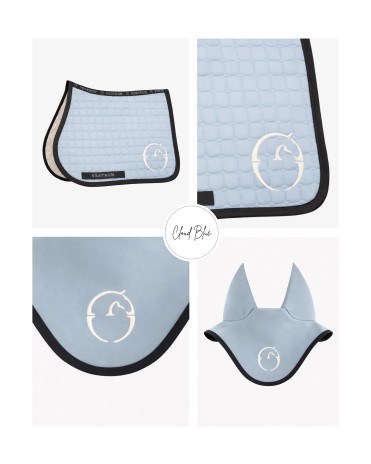 Vestrum Set Las Vegas Zadeldekje & Oornetje Springen Cloud Blue - Ivory | Shop Nu Vestrum Set Las Vegas Zadeldekje & Oornetje Springen Cloud Blue - Ivory | Shop Nu