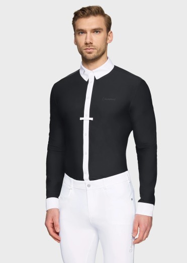 Samshield Smith Mannen Wedstrijdshirt LS | Zwart Samshield Smith Mannen Wedstrijdshirt LS | Zwart