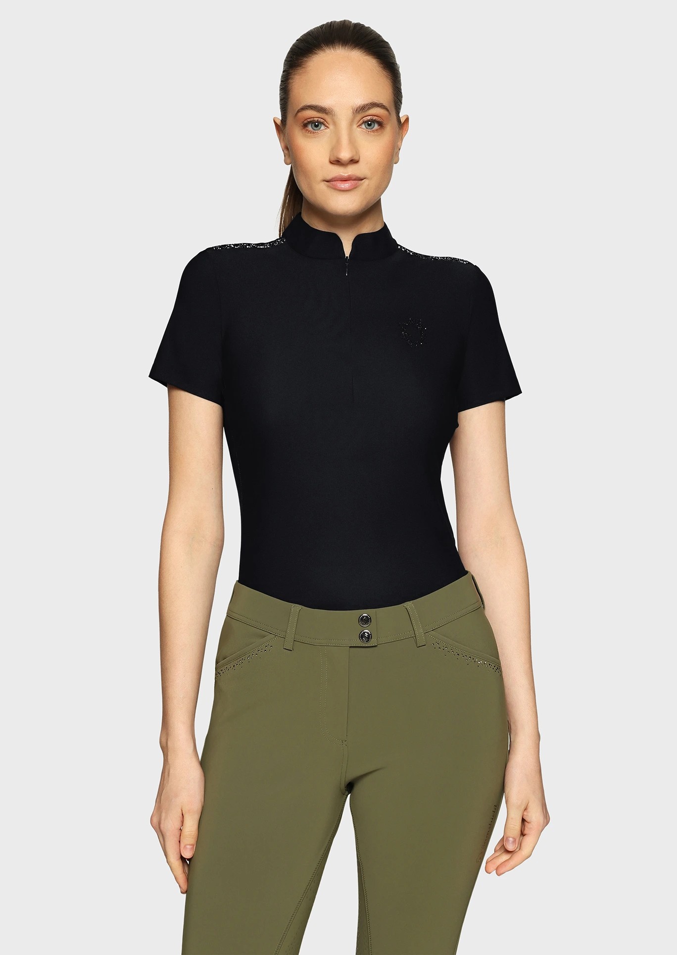 Samshield Bruna Premium Dames Trainingsshirt | Zwart Samshield Bruna Premium Dames Trainingsshirt | Zwart