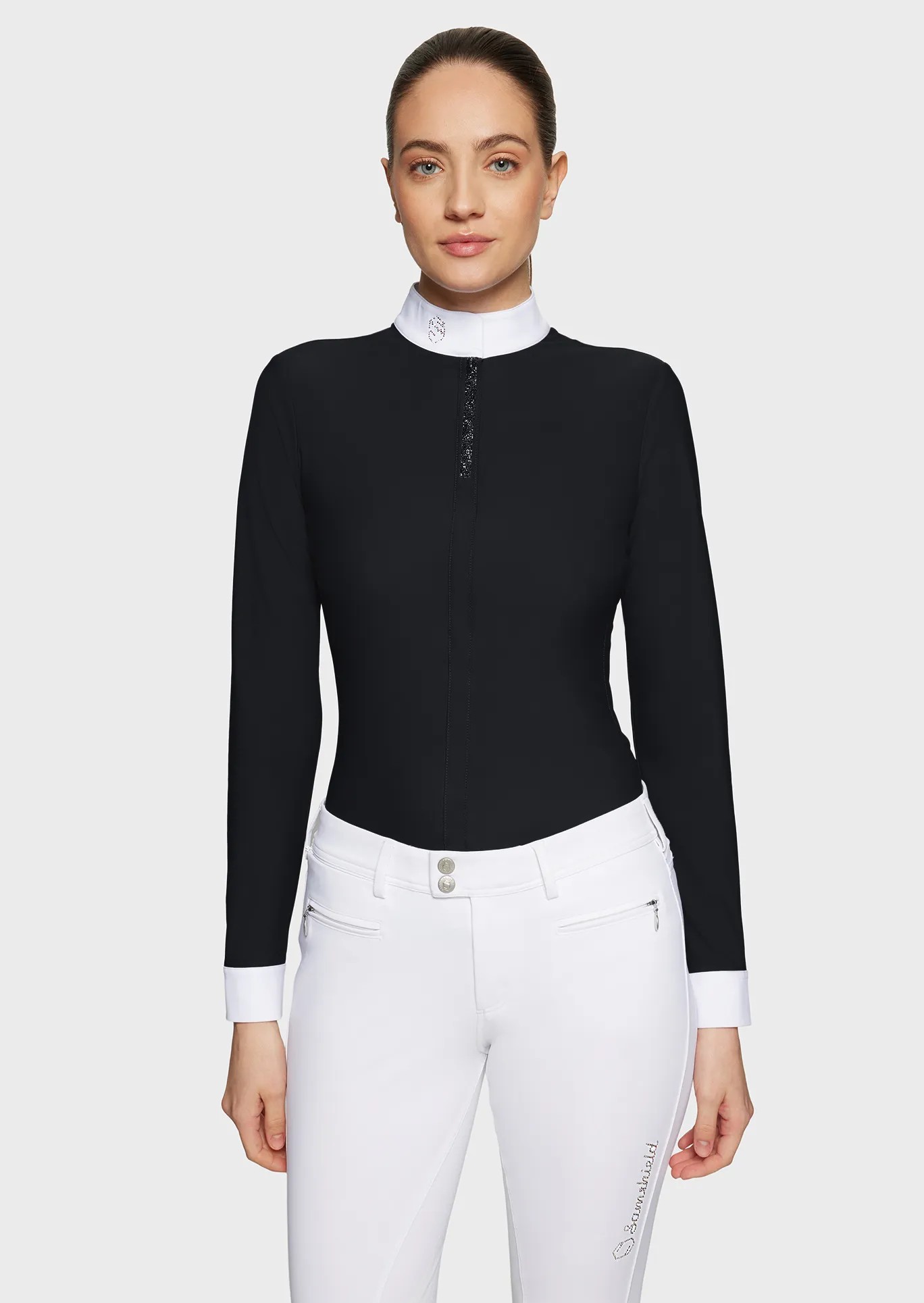 Samshield Roxanne Premium Women's Competition Shirt LS | Black Samshield Roxanne Premium Women's Competition Shirt LS | Black