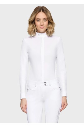 Samshield Roxanne Premium Women's Competition Shirt LS | White