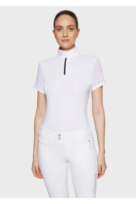 Samshield Roxy Premium Boreal Dames Wedstrijdshirt SS | White Cosmic Nights