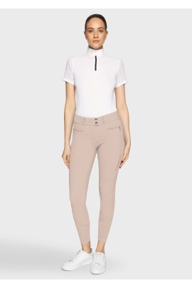 Samshield Clara Premium Dames Rijbroek Full Grip | Powder Pink