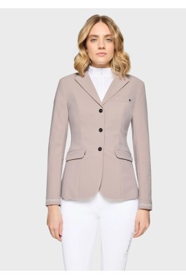 Samshield Rafaella Crystal Fabric Dames Wedstrijdjasje | Latte