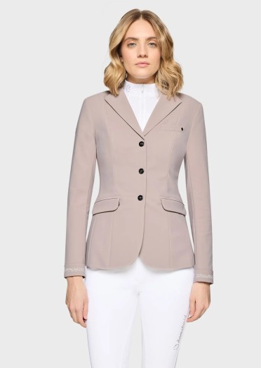 Samshield Rafaella Crystal Fabric Dames Wedstrijdjasje | Latte Samshield Rafaella Crystal Fabric Dames Wedstrijdjasje | Latte