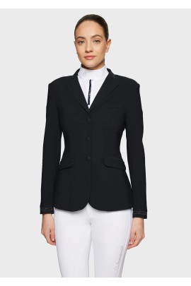 Samshield Rafaella Crystal Fabric Women's Competition Jacket | Black