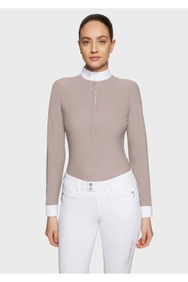 Samshield Roxanne Premium Women's Competition Shirt LS | Latte
