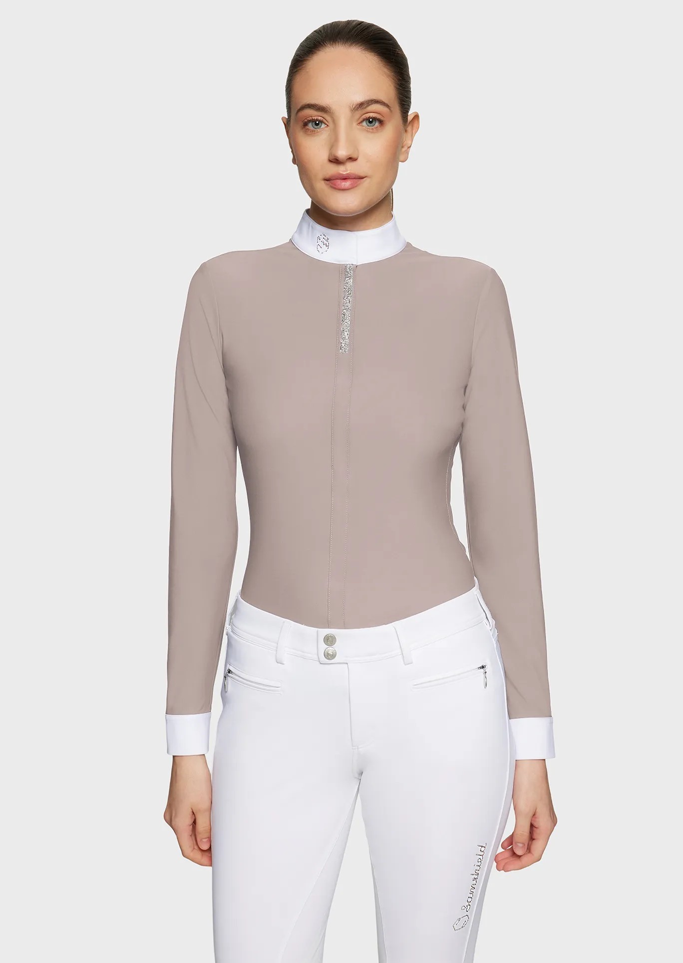Samshield Roxanne Premium Women's Competition Shirt LS | Latte Samshield Roxanne Premium Women's Competition Shirt LS | Latte