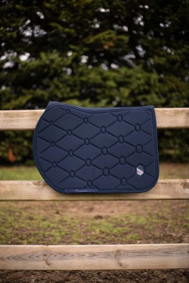 Samshield SpineShield Saddle Pad Jumping Swarovski | Dark Blue