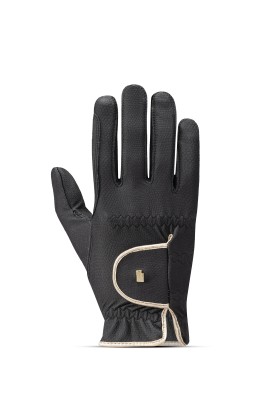 Roeckl Grip Lona Handschoenen Bicolor | Zwart - Goud