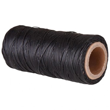 Premiere Invlechtgaren Wax 100m | Zwart Premiere Invlechtgaren Wax 100m | Zwart