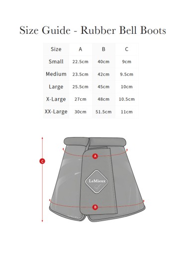 LeMieux rubber bell boots with fleece | Shop now LeMieux rubber bell boots with fleece | Shop now
