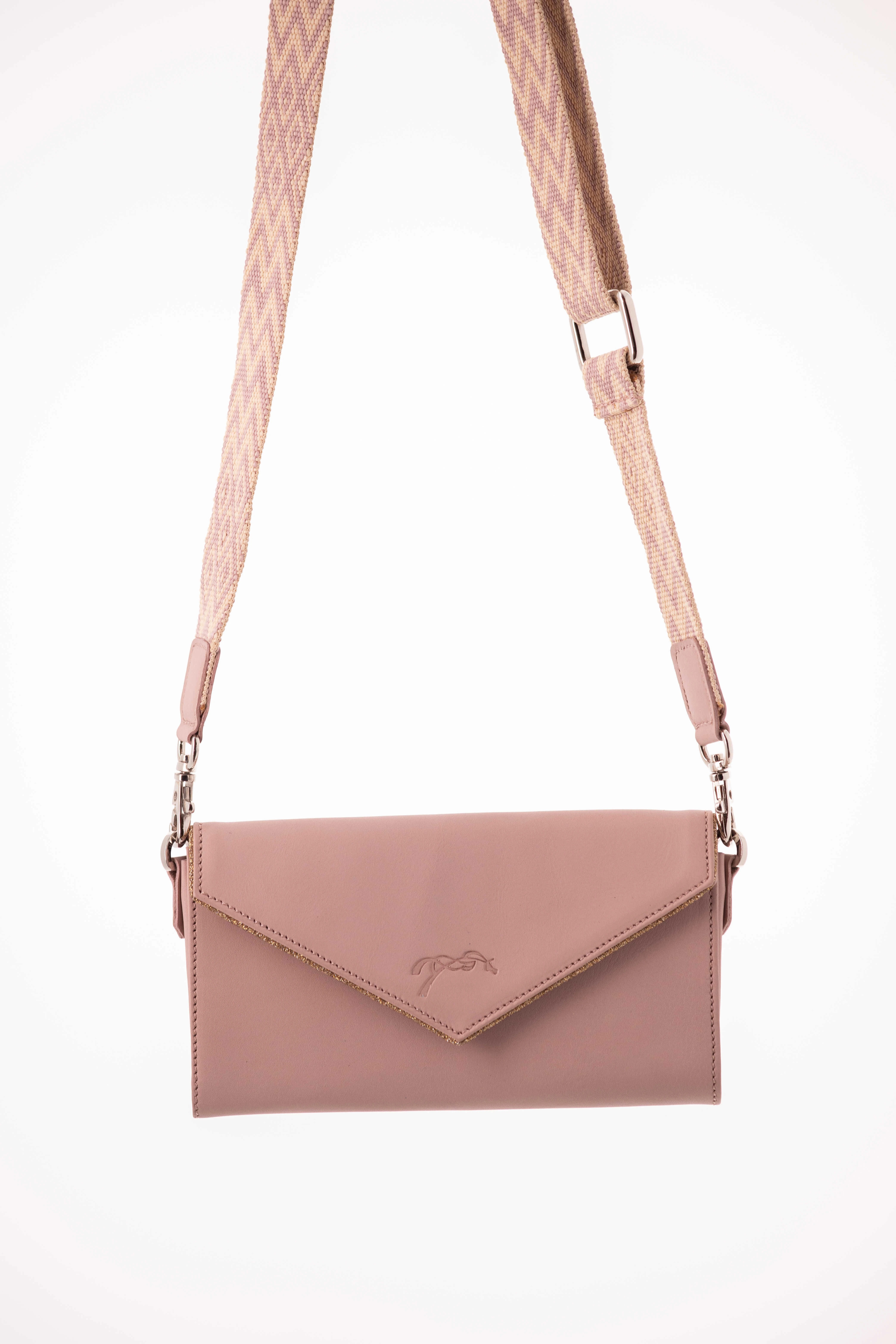 Penelope Leprevost telefoontasje leer lichtroze | Shop nu Penelope Leprevost telefoontasje leer lichtroze | Shop nu