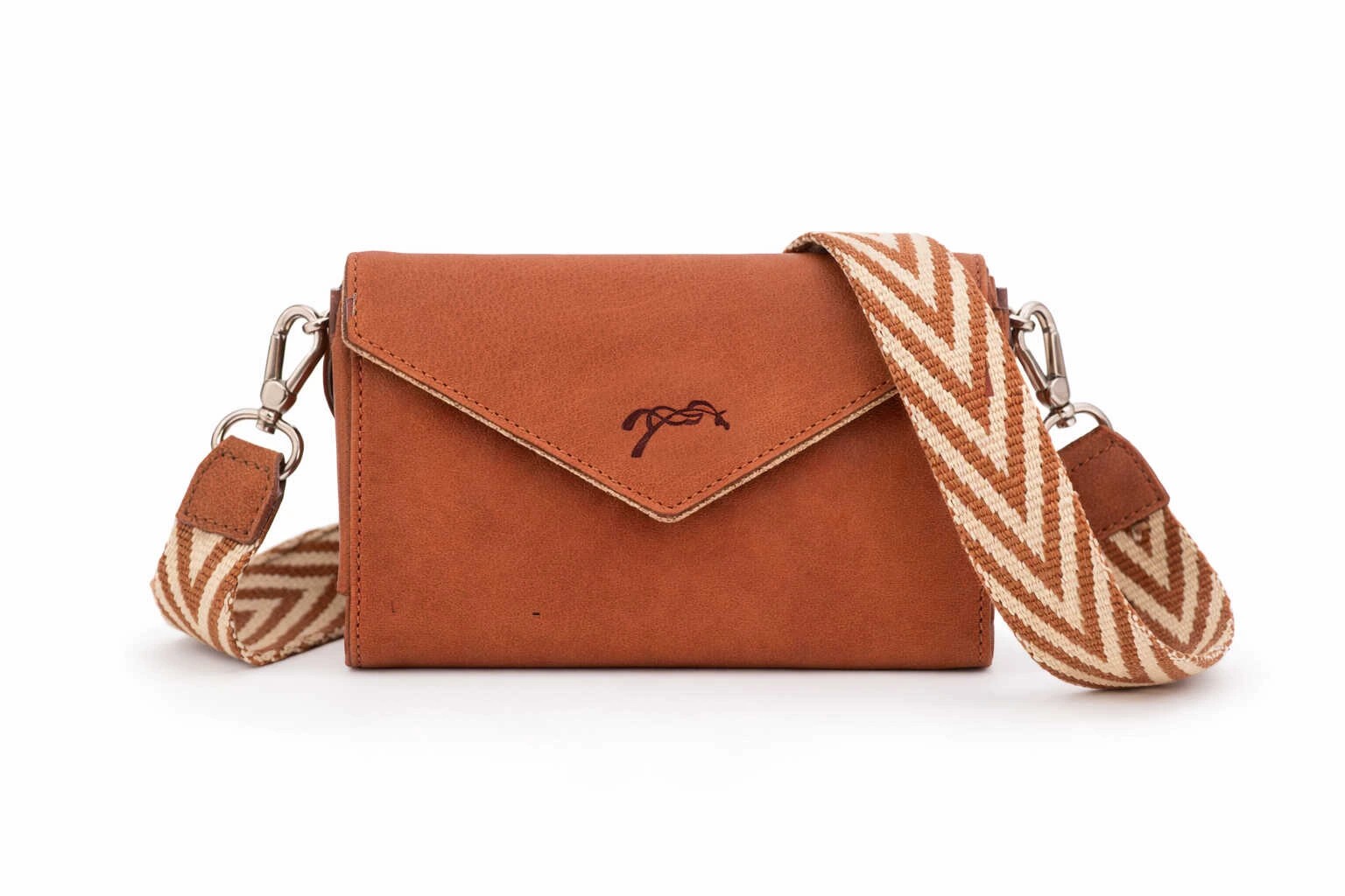 Penelope Leprevost Telefoon Tas | Cognac Penelope Leprevost Telefoon Tas | Cognac