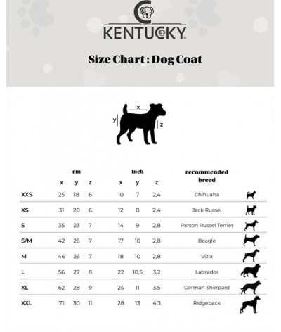 Kentucky Dog Coat Pearls
