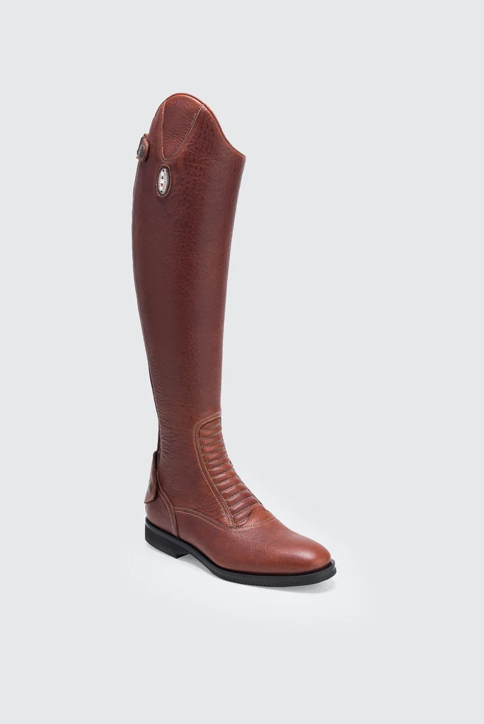 Secchiari Artemide riding boots in cognac | Calfskin | Shop now Secchiari Artemide riding boots in cognac | Calfskin | Shop now