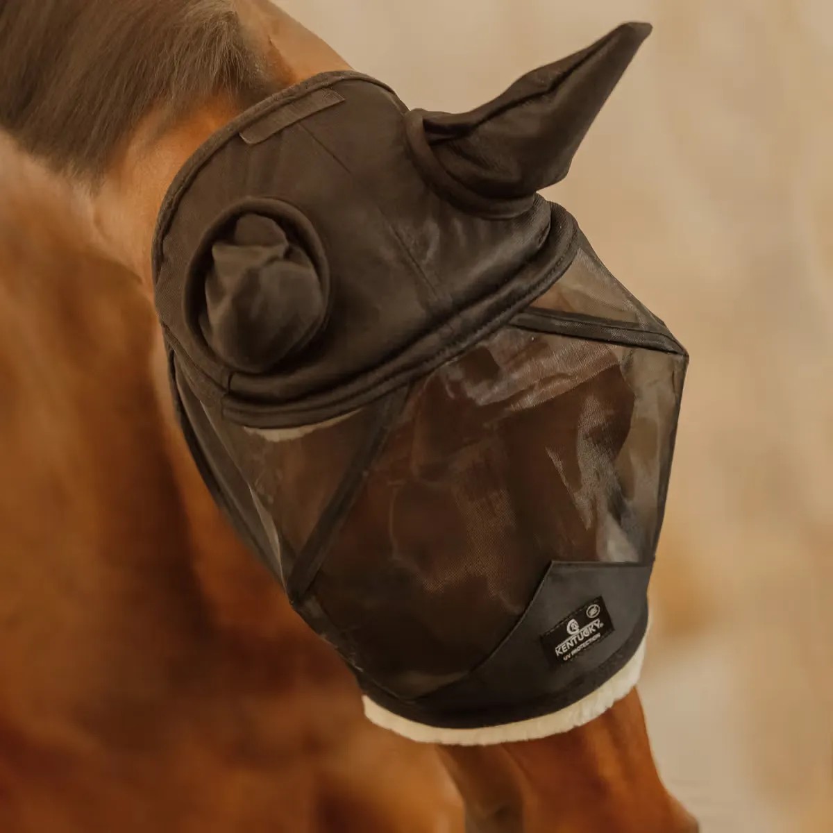 Kentucky Horsewear Fly Mask Skin Friendly black | Shop now